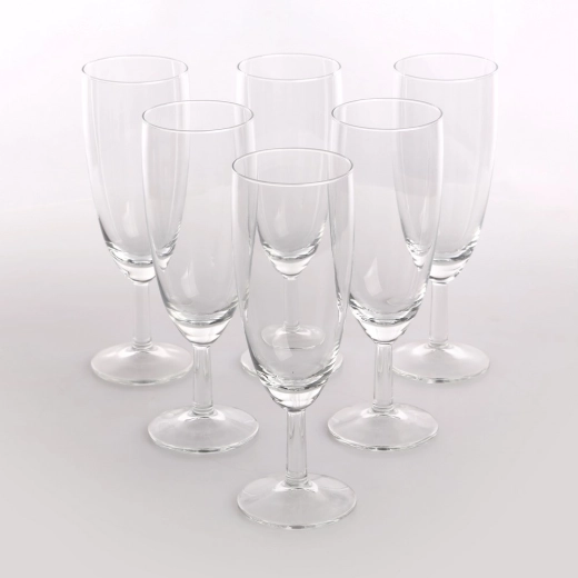 Ballon készlet: 6 pezsgőspohár 150 ml
