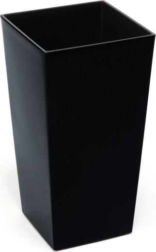 Finezja virágtartó betéttel 14 × 14 cm fekete