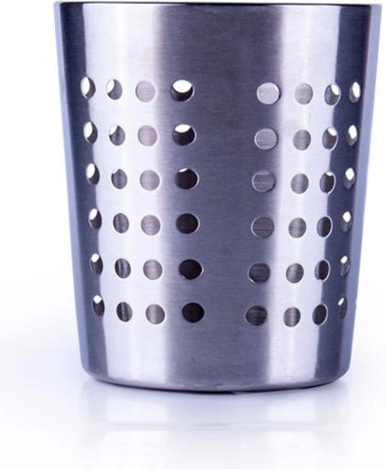 Egymásra rakható rozsdamentes evőeszköztartó 11,5 × 13,5 cm