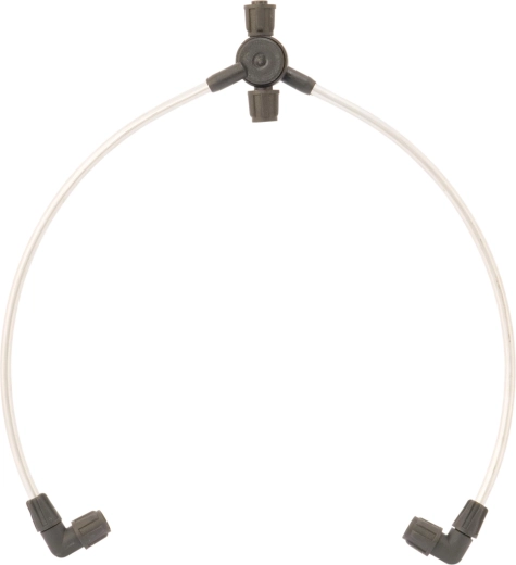 Banana keret három fúvókával a növények pontos permetezéséhez