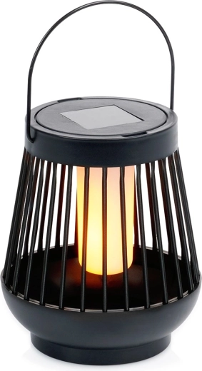 ProGarden napelemes LED kerti lampion lánghatással