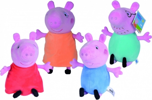 Peppa malac plüssfigura – vegyes figurák 16–20 cm