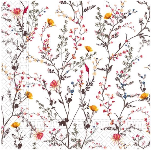 3 rétegű szalvéták Őszi virágok 33 × 33 cm