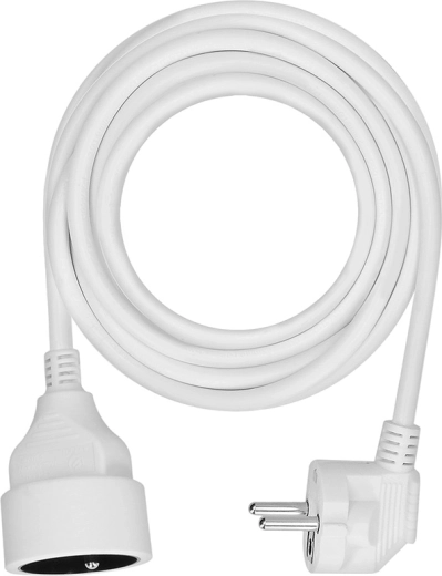 Solight hosszabbító kábel 5 m, 1 aljzattal, 16 A, fehér – 1 db