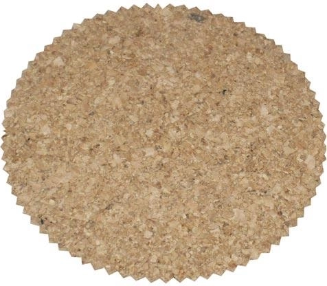 Parafa kerek alátétek recés szegéllyel, 10 cm, 6 darabos szett