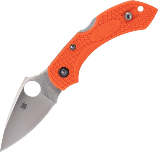Spyderco Dragonfly 2 Lightweight zsebkés, narancssárga, VG-10, 5,7 cm