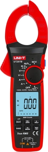 Uni-T True RMS digitális lakatfogó UT207B