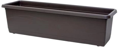 Műanyag balkonláda Lobelia 40 cm barna