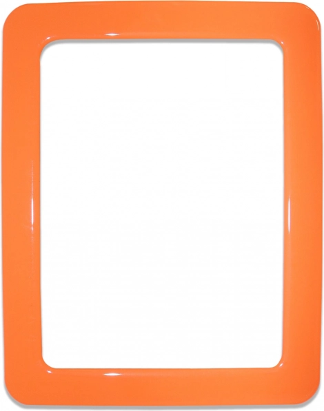 Mágneses öntapadós keret narancssárga 16,0x11,8 cm
