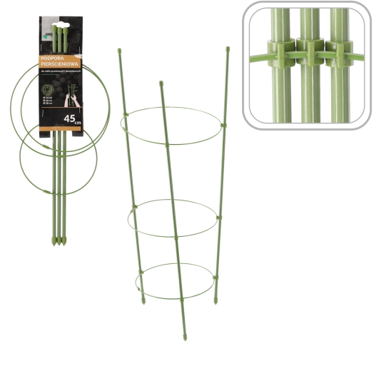 Kör alakú növénytámasz 45 cm