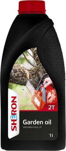 Kétkomponensű olaj kerti gépekhez 2T 1 l SHERON
