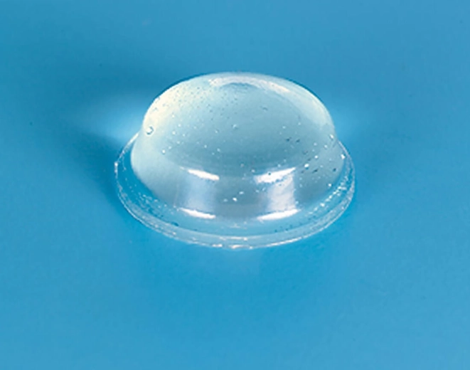 Öntapadó, átlátszó, félgömb ütközők 11,1 × 5,1 mm (5 darabos készlet)