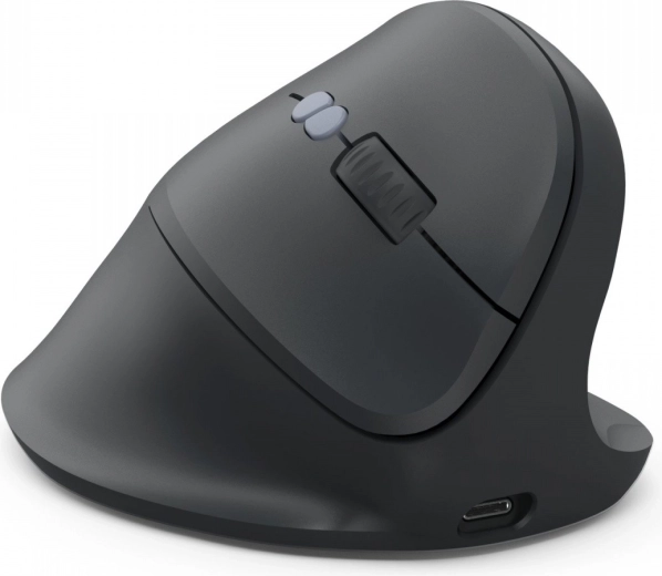 Ergonomikus vertikális multi-device egér – fekete