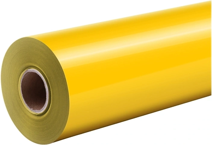 HTVRONT Pure hőtranszfer fólia 30,5 cm × 1,8 m sárga