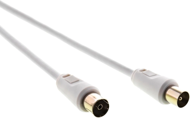 Sencor IEC dugó–aljzat koaxiális antennakábel, 10 m