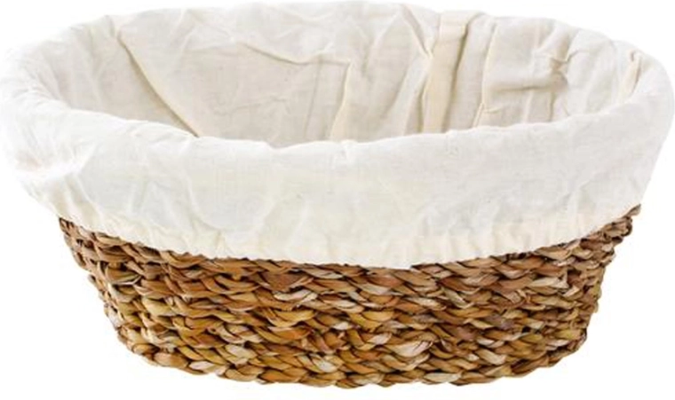 Tengeri fűből készült kosár pamut béléssel 27 × 20 × 10 cm