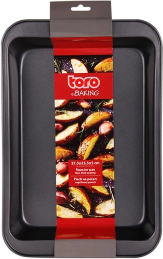 Toro szénacél tepsi tapadásmentes bevonattal 37,5 × 25,5 cm