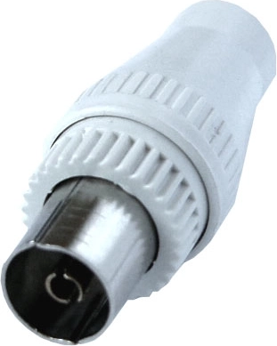 Solight egyenes antenna-koaxiális aljzat, olasz típus, 10 db