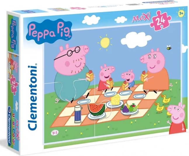Puzzle 24 maxi Peppa malac