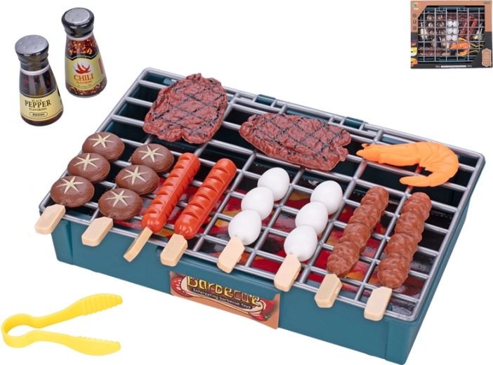 Gyermek grillszett 15 db-os dobozban