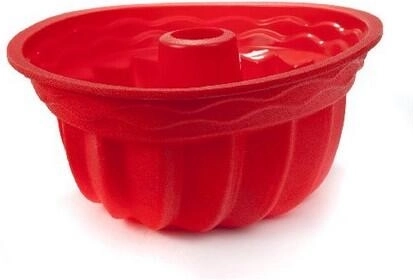 CULINARIA szilikon kuglófforma, piros, 24 cm