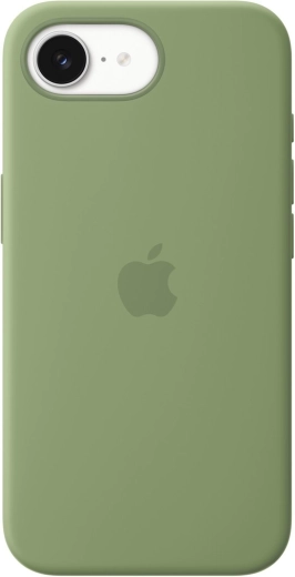 Szilikontok MagSafe-fel iPhone 17e-hez – világos mohazöld