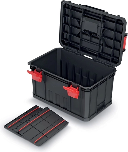 MODULAR SOLUTION moduláris szerszámos láda 530 × 355 × 310 mm, fekete