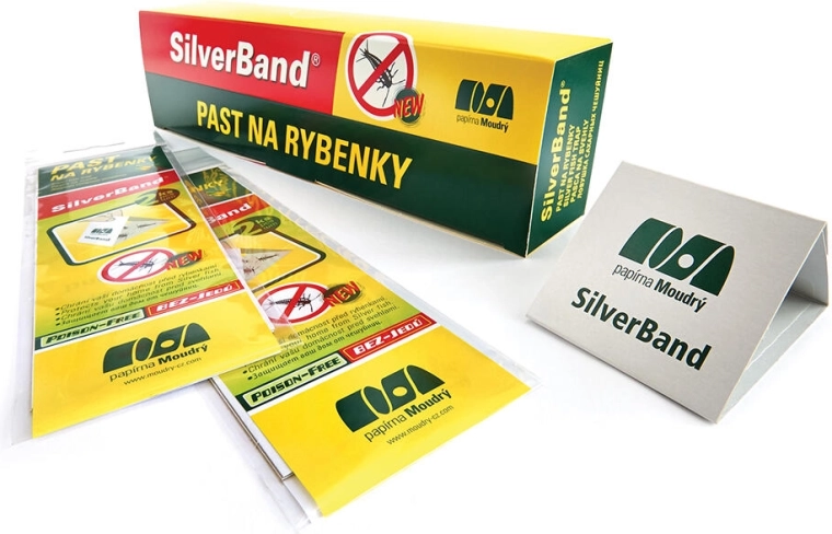 SilverBand ezüsthal-csapda – ragasztószalag ezüsthalak ellen