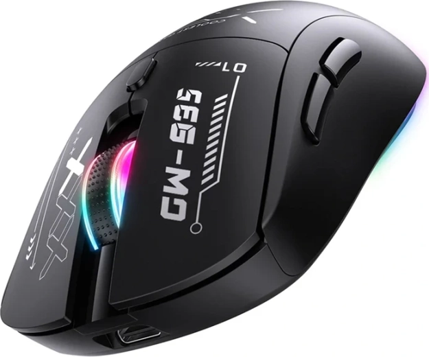 ONIKUMA CW953 játékegér vezeték nélküli és vezetékes, RGB, 12800 DPI (fekete)