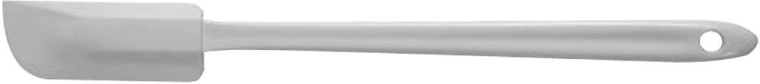 Konyhai gumis spatula műanyag nyéllel, 25 cm, fehér
