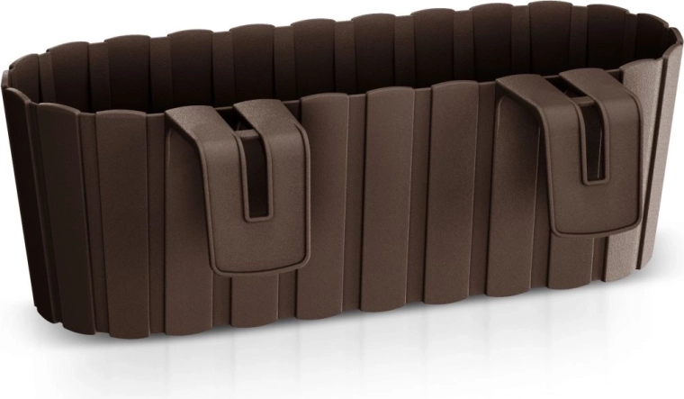 Boardee Hook függő virágláda 38,3 cm, barna