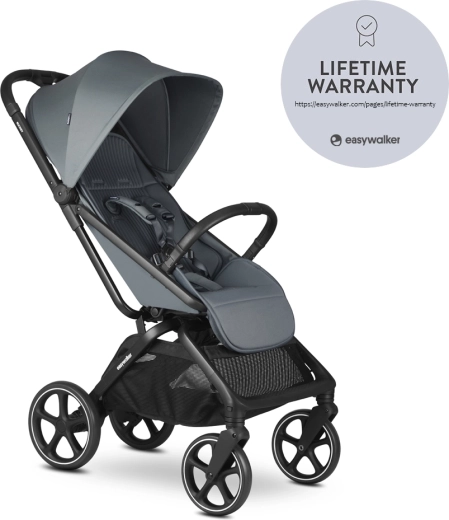 Easywalker sport babakocsi Rockey L Smooth Grey