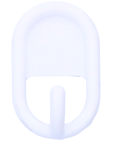 Öntapadó műanyag akasztó 1 kg teherbírással