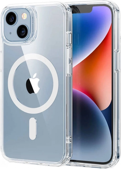 ESR Classic Hybrid tok iPhone 14 Plus-hoz MagSafe-fel, átlátszó