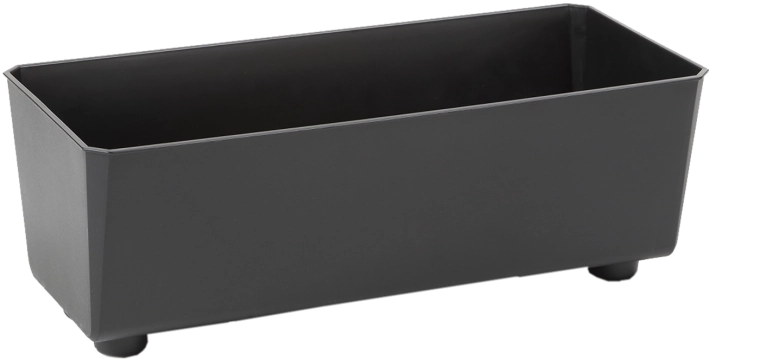 SAGA virágláda 375 × 170 mm fekete