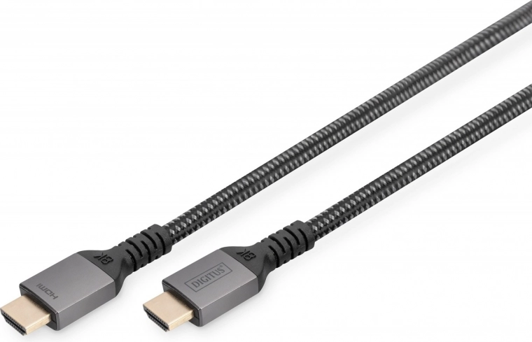Prémium HDMI 2.1 Ultra High Speed kábel, 8K 60 Hz, 1 m, fekete