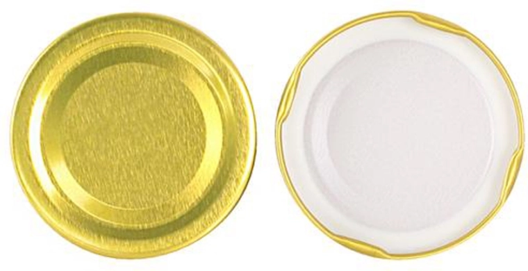 58 mm-es befőttesüveg-tető, 10 db