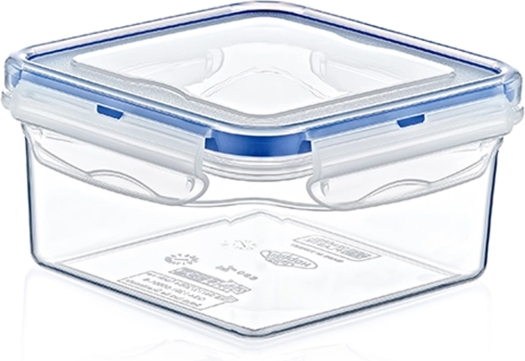 Négyszögletes ételtároló doboz 0,68 l