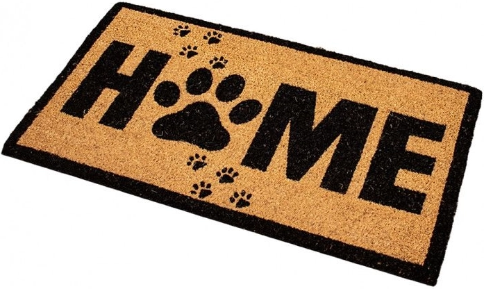 Kókuszszőnyeg HOME felirattal 40 × 70 cm