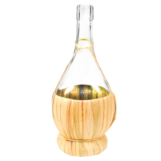 FIASCO üvegballon 2 l szalmakosárban Chomik