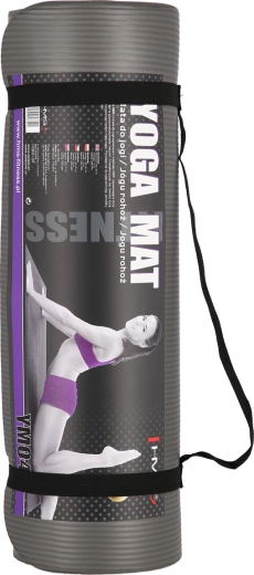 HMS YM04 jóga szőnyeg, szürke