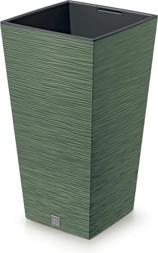 Furu Square virágtartó 24 cm földzöld betéttel