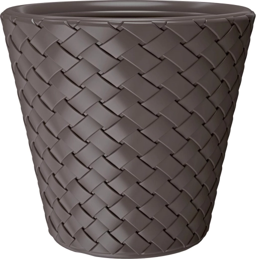 Matuba virágtartó, sötétbarna, 28 l