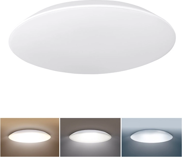 Solight LED mennyezeti és fali lámpa Adrano IP54 18 W 1530 lm 3CCT 28 cm