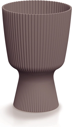 Milly Round virágtartó 14,6 cm marsala