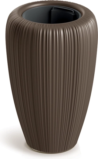 OROBO virágcserép 29 cm, mogyoró árnyalat