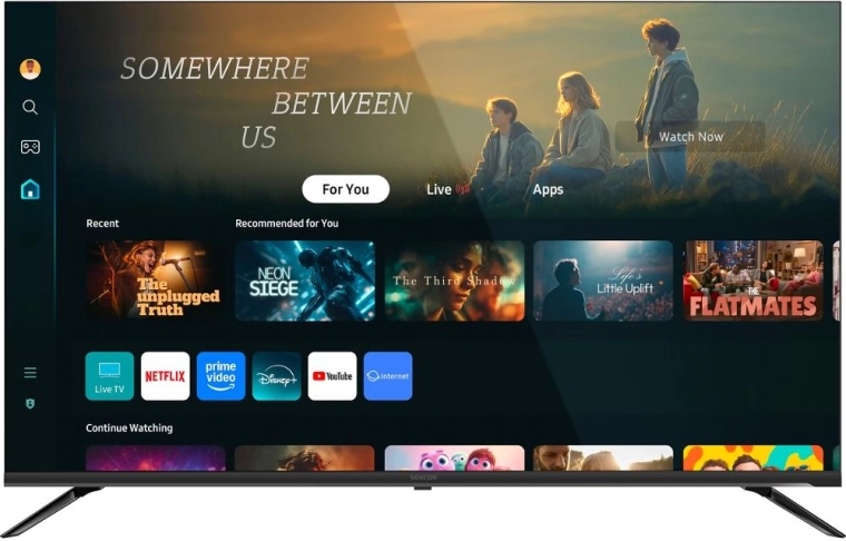 Sencor 55" 4K UHD okostévé Tizen OS rendszerrel