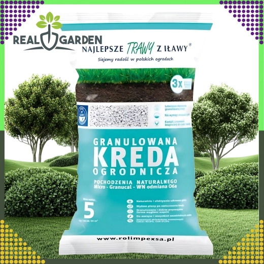 Prémium granulált kerti mész 10 kg a talaj savasságának csökkentésére