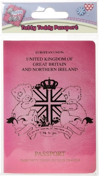 ME TO YOU Tatty Teddy útlevéltartó tok