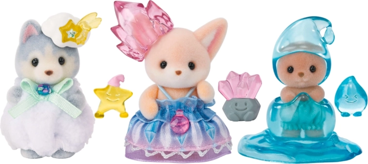 Sylvanian Families varázslatos tündérbébik